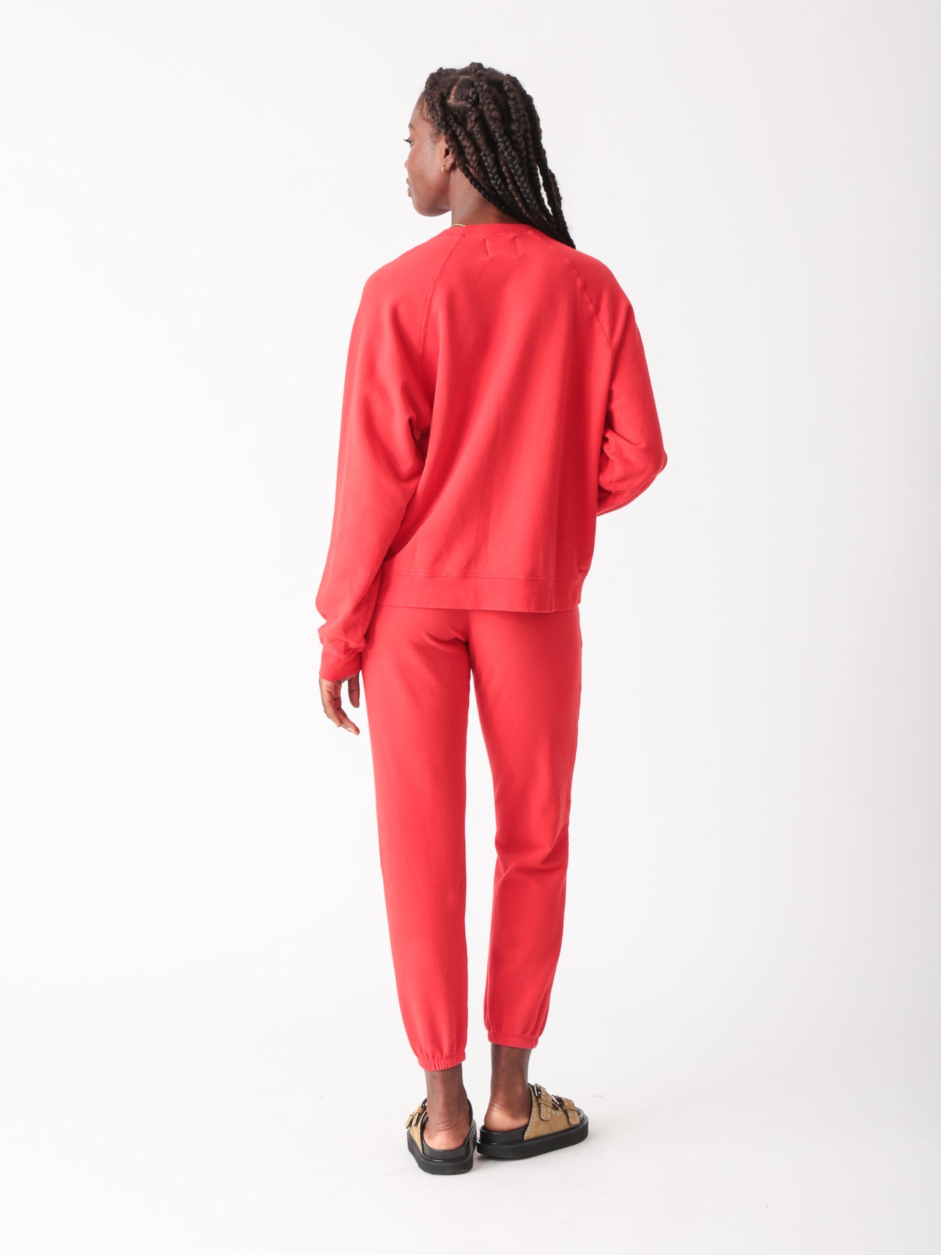 Ronan Heart Pullover Chili - Electric & Rose - COLOR GAME