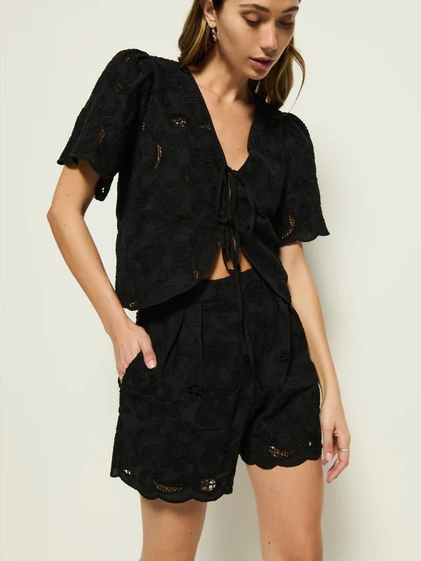 Rosalyn Tie - Front Top - Nation LTD - COLOR GAME