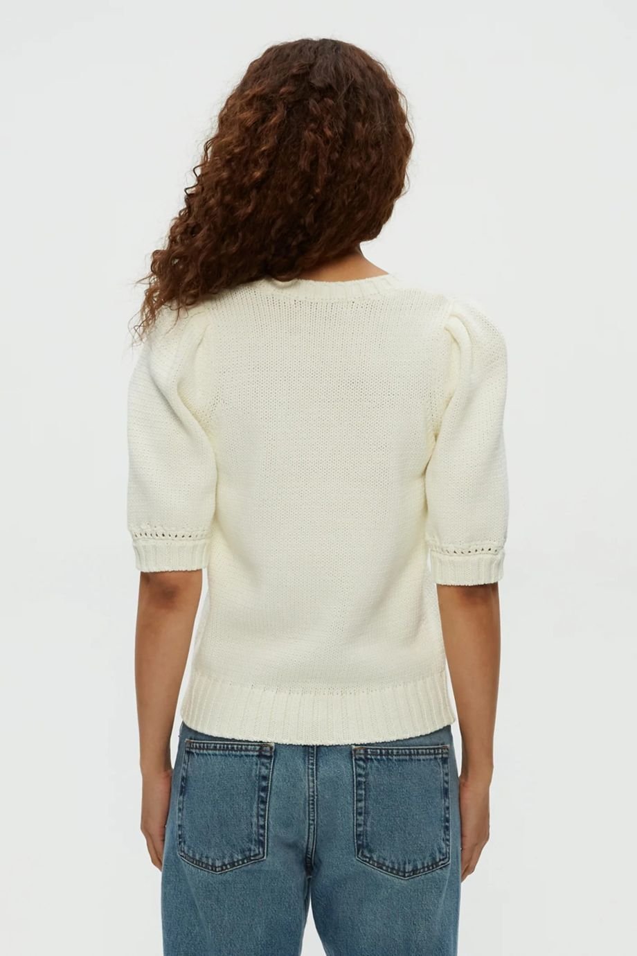 Rosanna Puff Sleeve Sweater Off White - Michael Stars - COLOR GAME