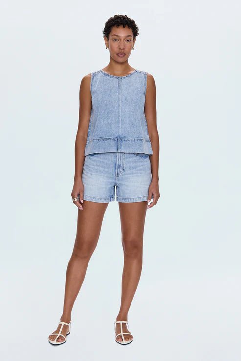 Rue Pop Over Swing Shirt Berkeley - FINAL SALE - Pistola - COLOR GAME