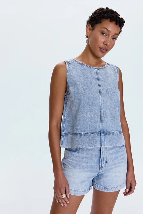 Rue Pop Over Swing Shirt Berkeley - FINAL SALE - Pistola - COLOR GAME