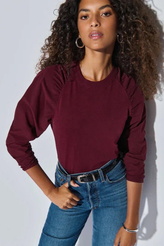 Ruthie Top Bordeaux - Nation LTD - COLOR GAME