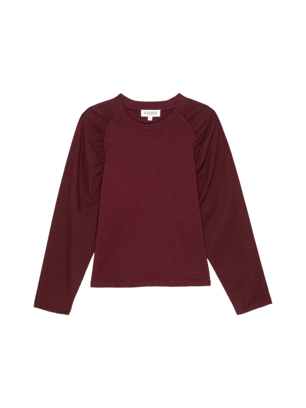 Ruthie Top Bordeaux - Nation LTD - COLOR GAME