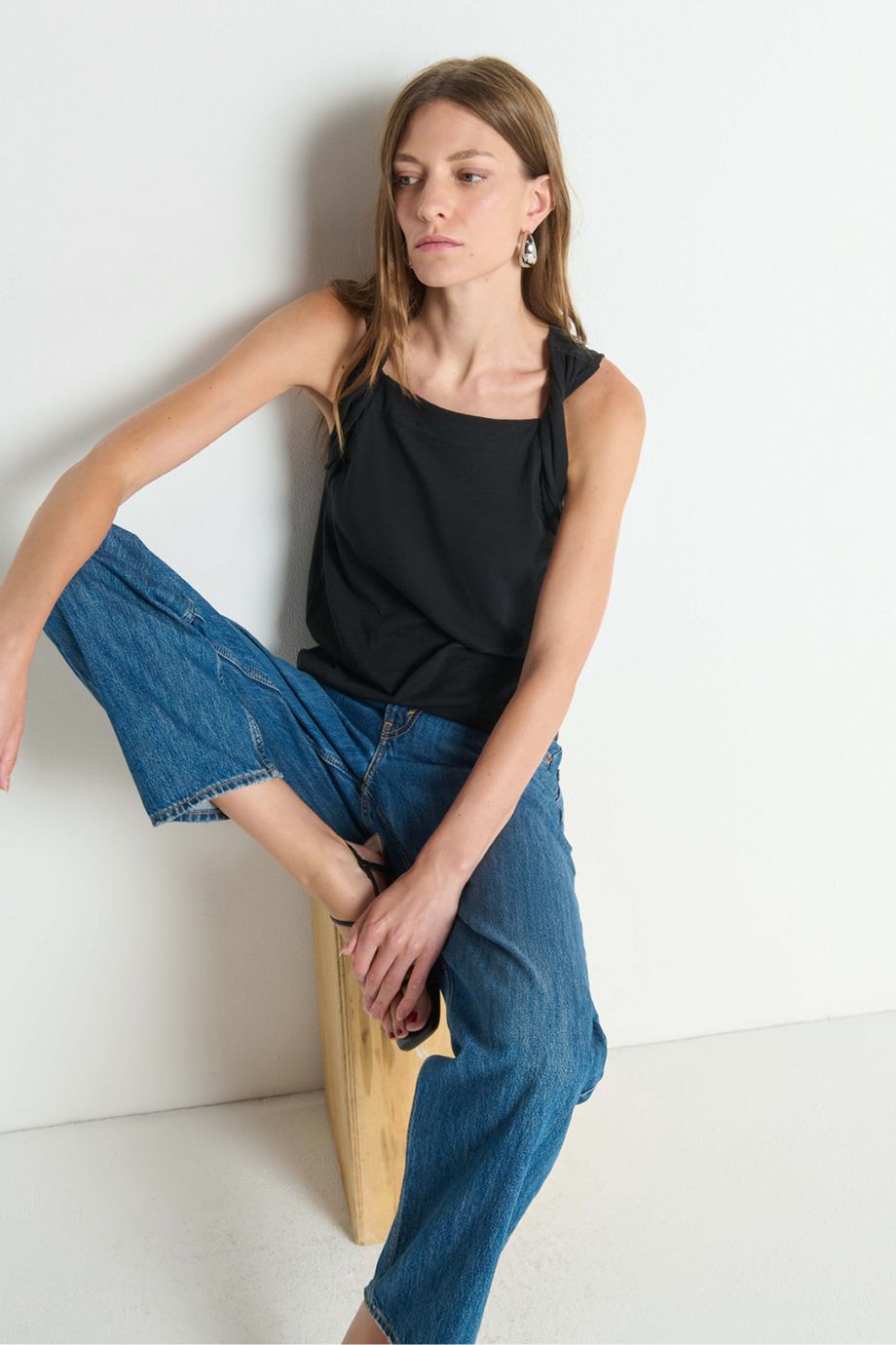 Sabrina Twist Strap Tank - Nation Los Angeles - COLOR GAME