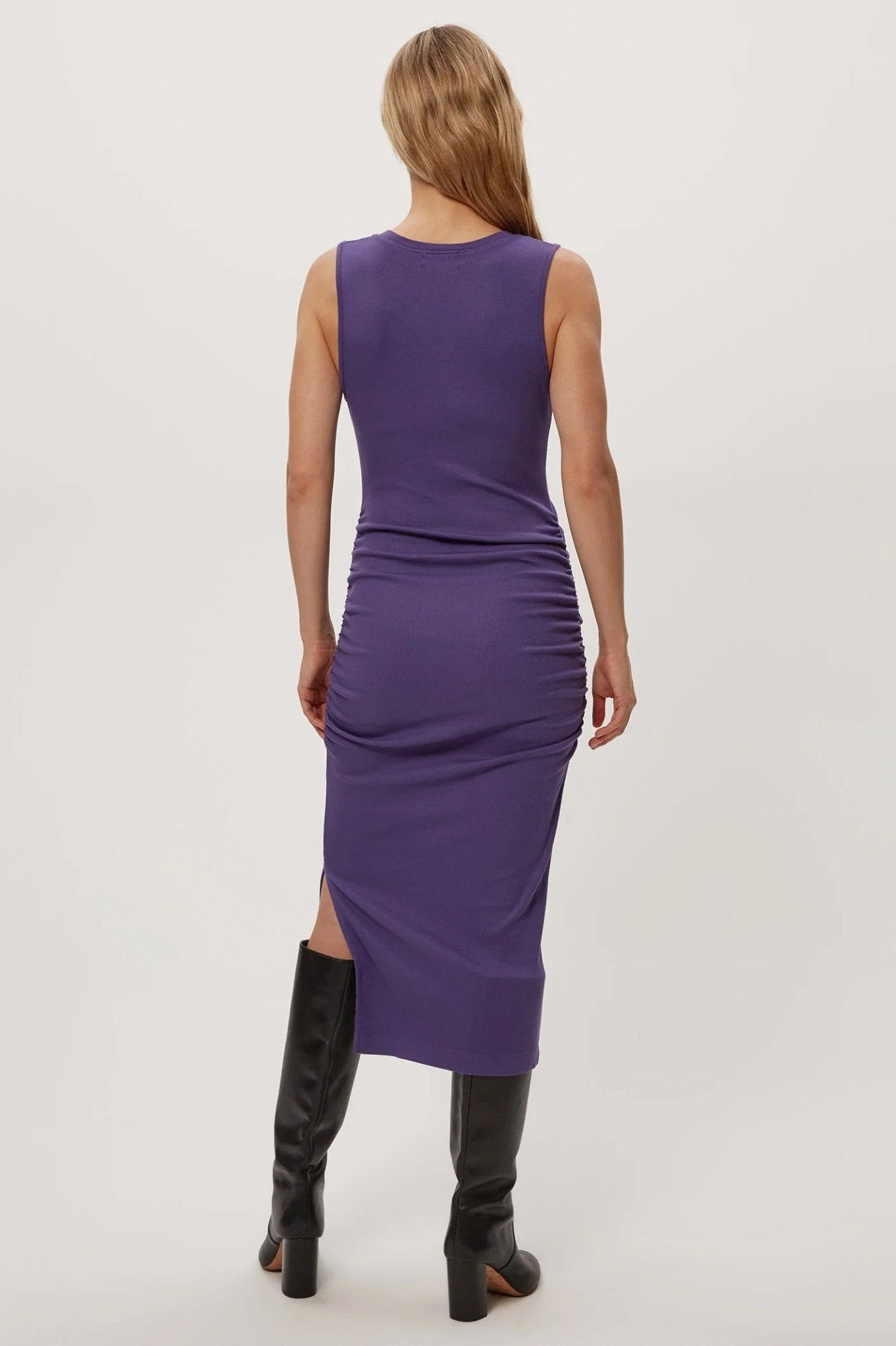 Samira Henley Tank Midi Dress - Michael Stars - COLOR GAME