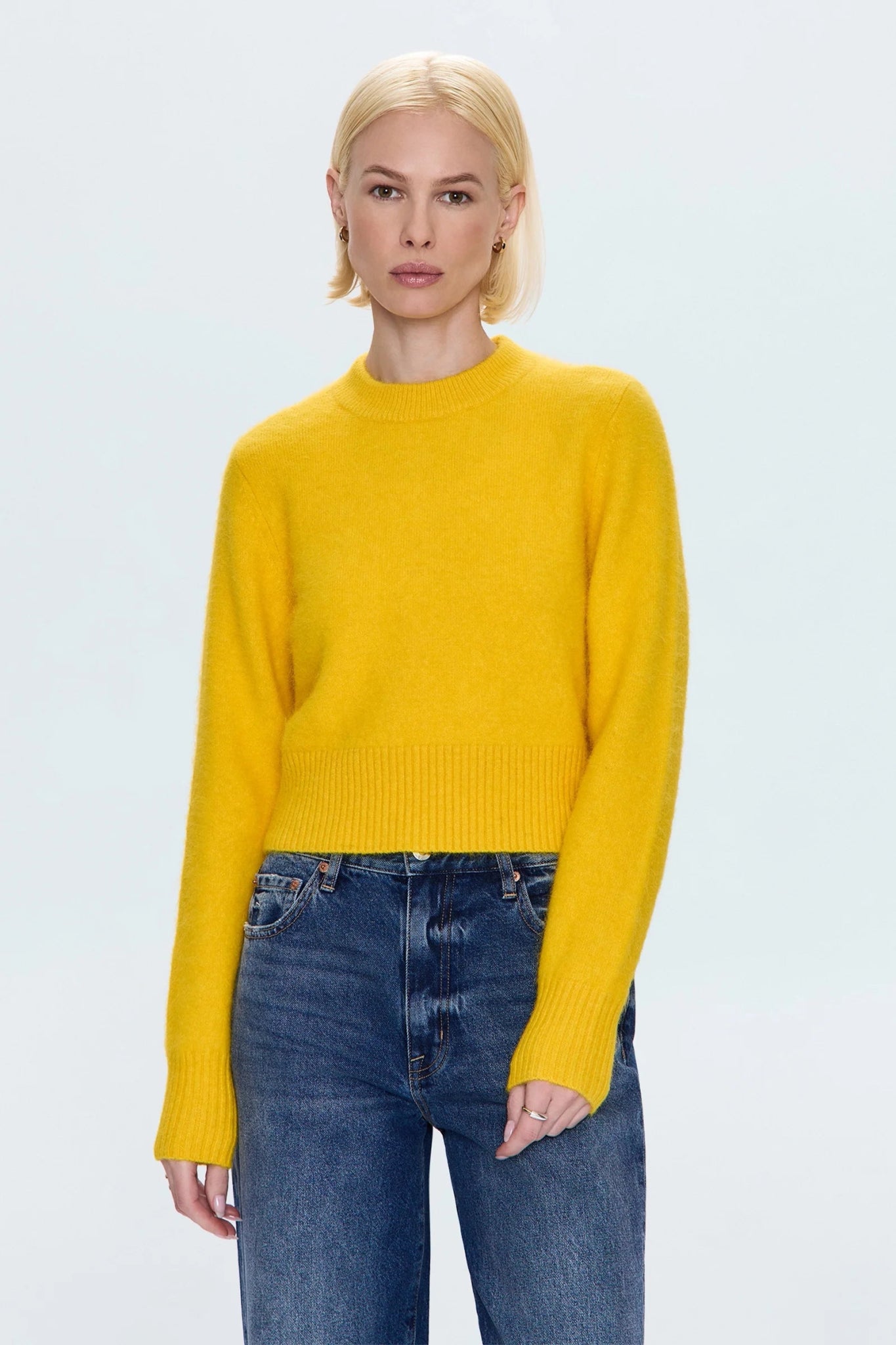 Sara Crewneck Sweater - Pistola - COLOR GAME