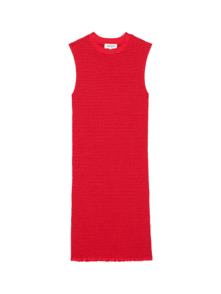 Sarabell Smocked Dress Red Shoes - Nation LTD - COLOR GAME