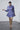 Sarawati Blue Azulejo Print Mini Dress - Karina Grimaldi - Color Game