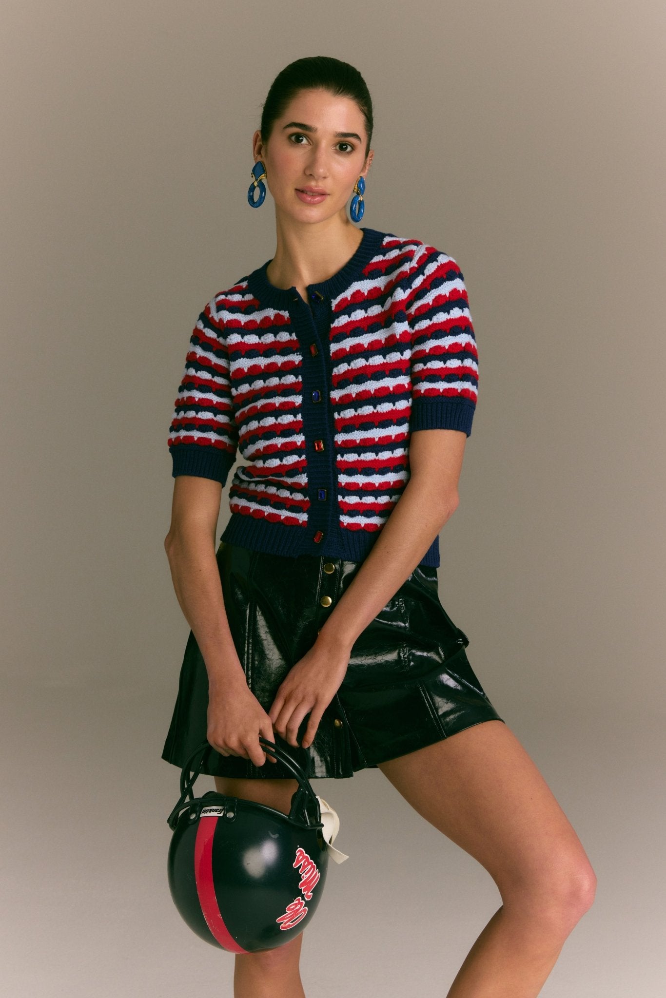 SHORT SLV ADELLE CARDIGAN