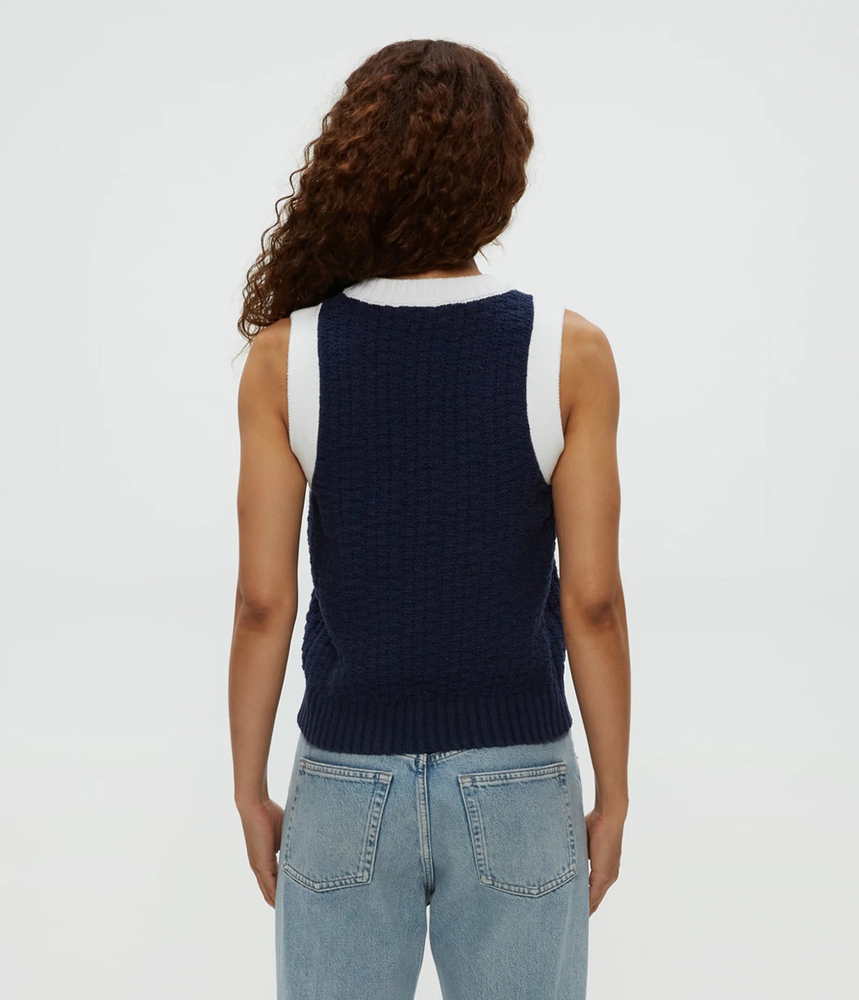 Sia Sleeveless Sweater Nocturnal - Michael Stars - COLOR GAME