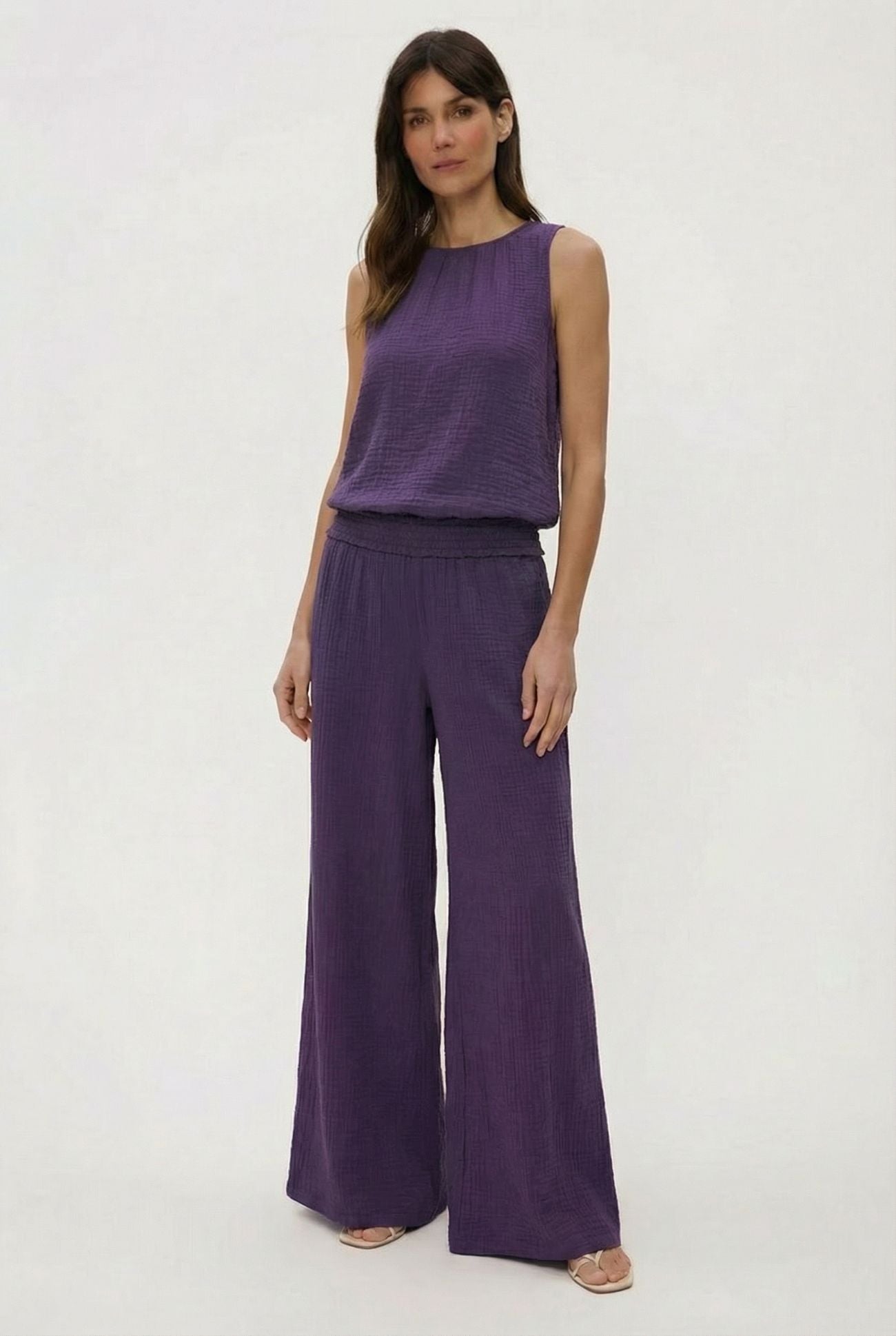 Simba Smocked Waist Pant - FINAL SALE - Michael Stars - COLOR GAME