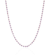 Sprinkle Gem Necklace Amethyst - Lucky Star Jewels - COLOR GAME