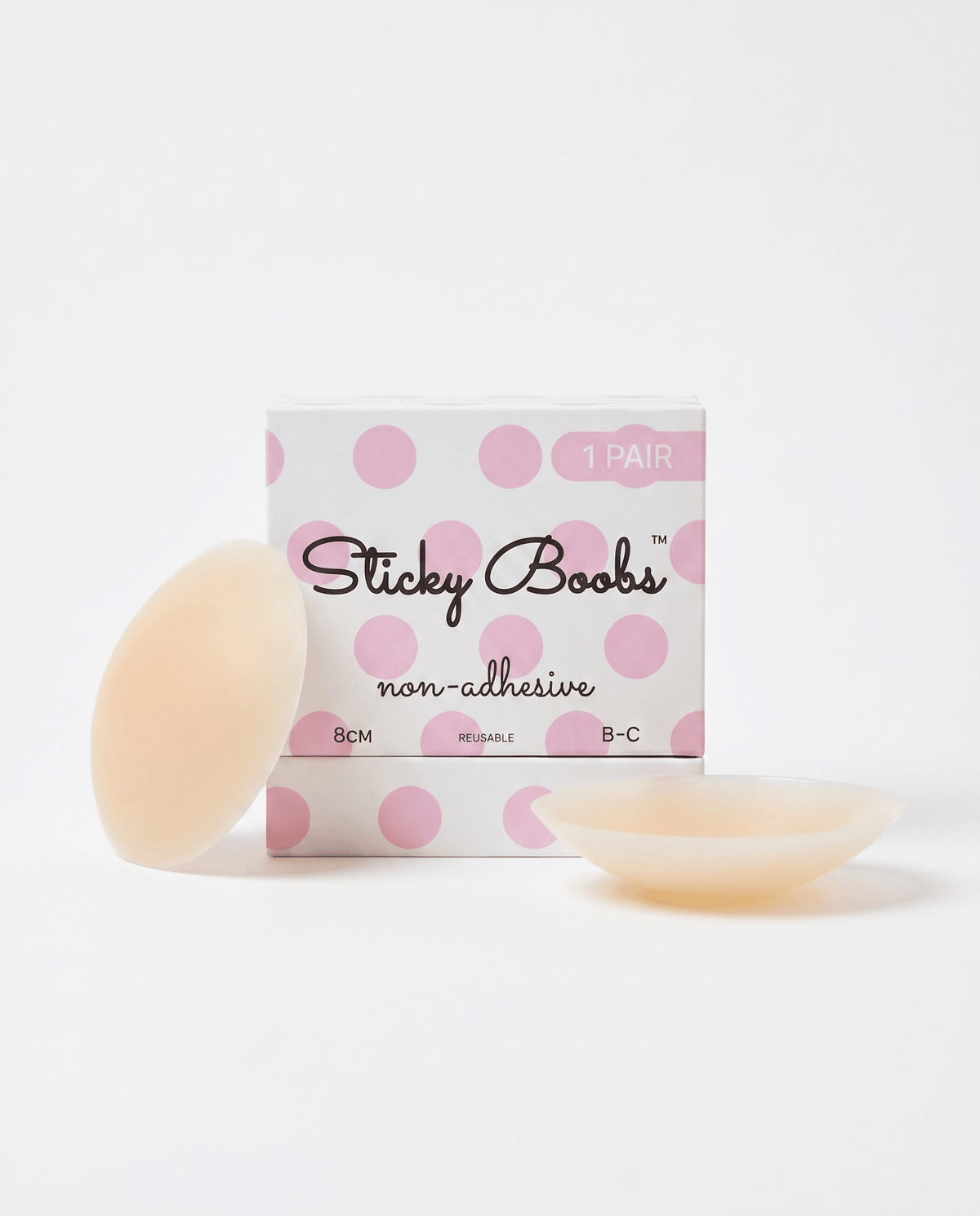 Sticky Boobs Non-Adhesive Silicone Nipple Covers – Reusable, No Glue - Sticky Boobs - COLOR GAME