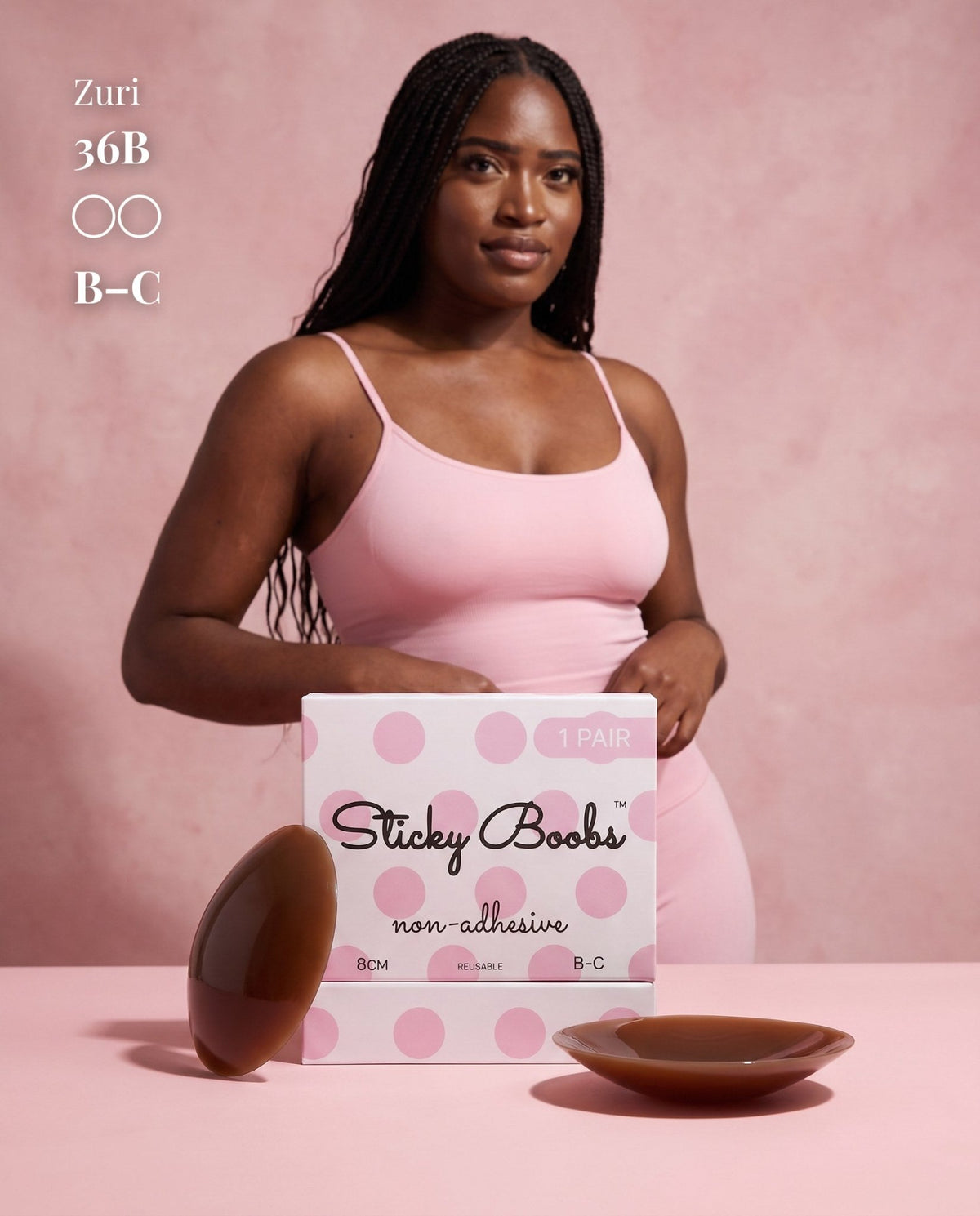 Sticky Boobs Non-Adhesive Silicone Nipple Covers – Reusable, No Glue - Sticky Boobs - COLOR GAME