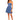 Stretch Denim Open-Back Dress - Susana Monaco - Color Game