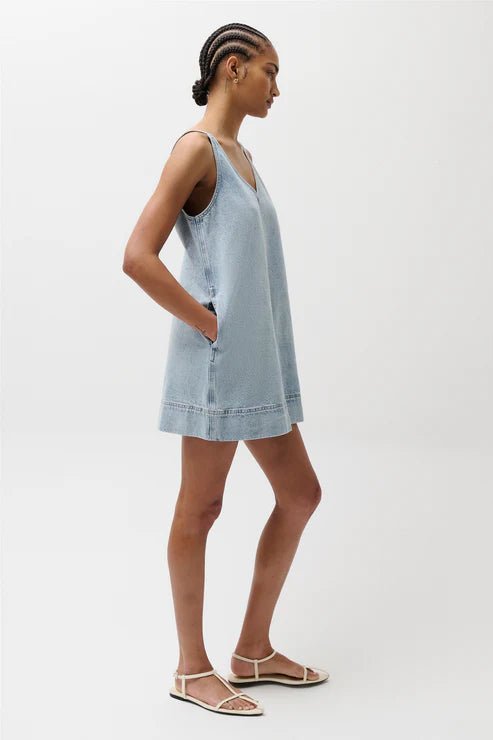 Tavi Pop Over Dress – Waves - Pistola - COLOR GAME