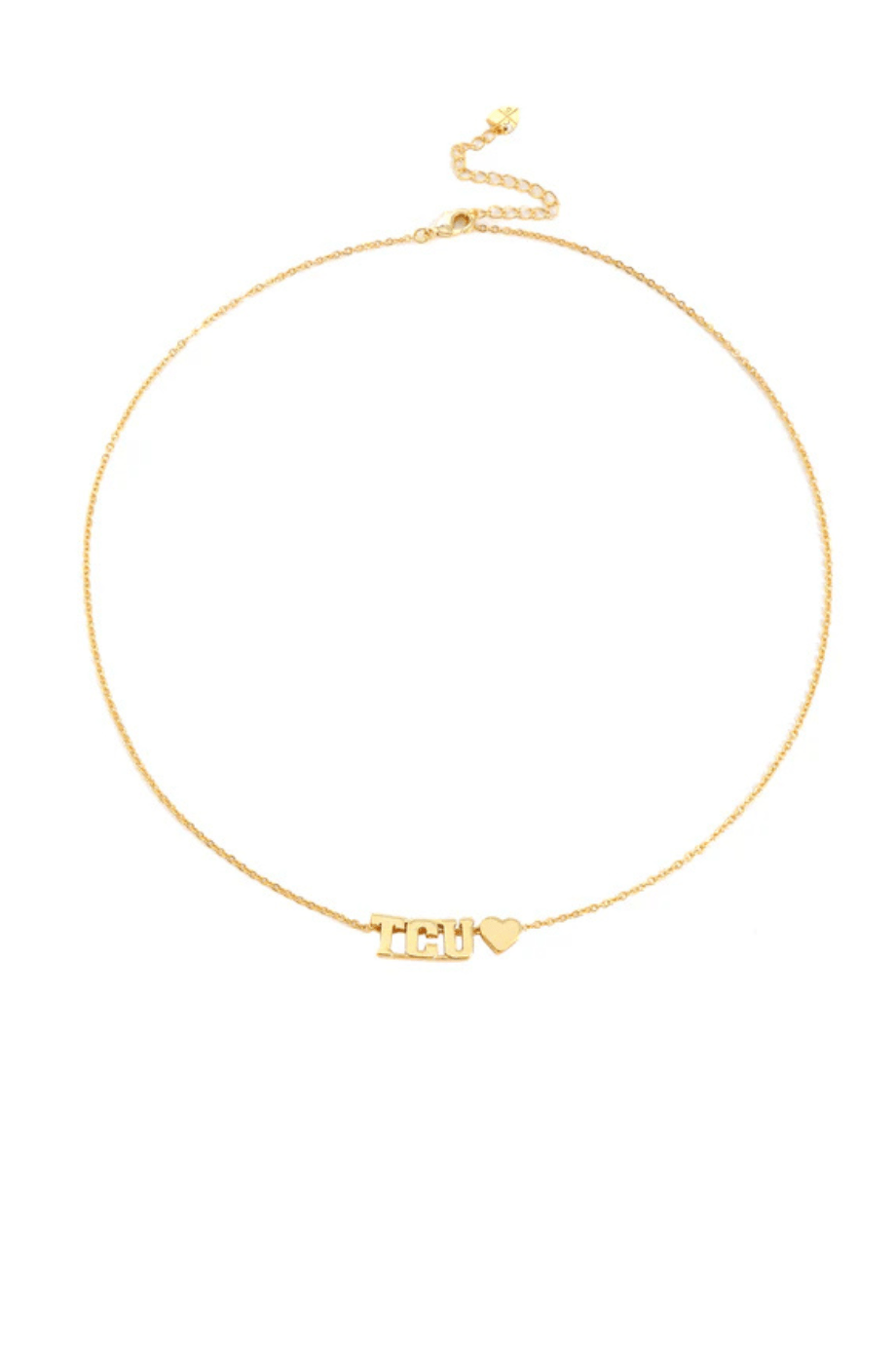 TCU Heart Necklace - Color Shout - COLOR GAME