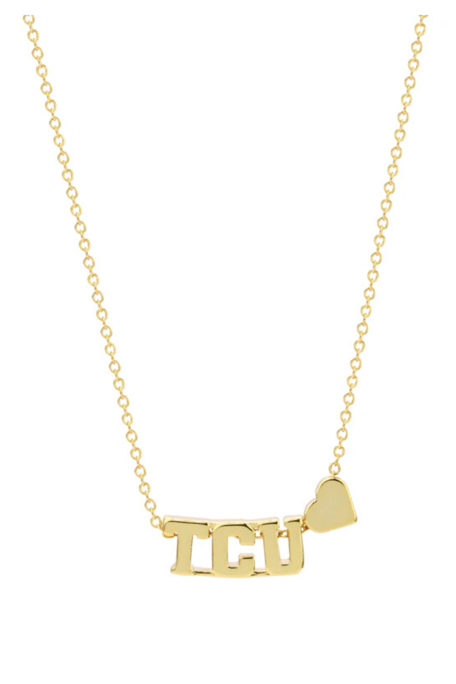 TCU Heart Necklace - Color Shout - COLOR GAME