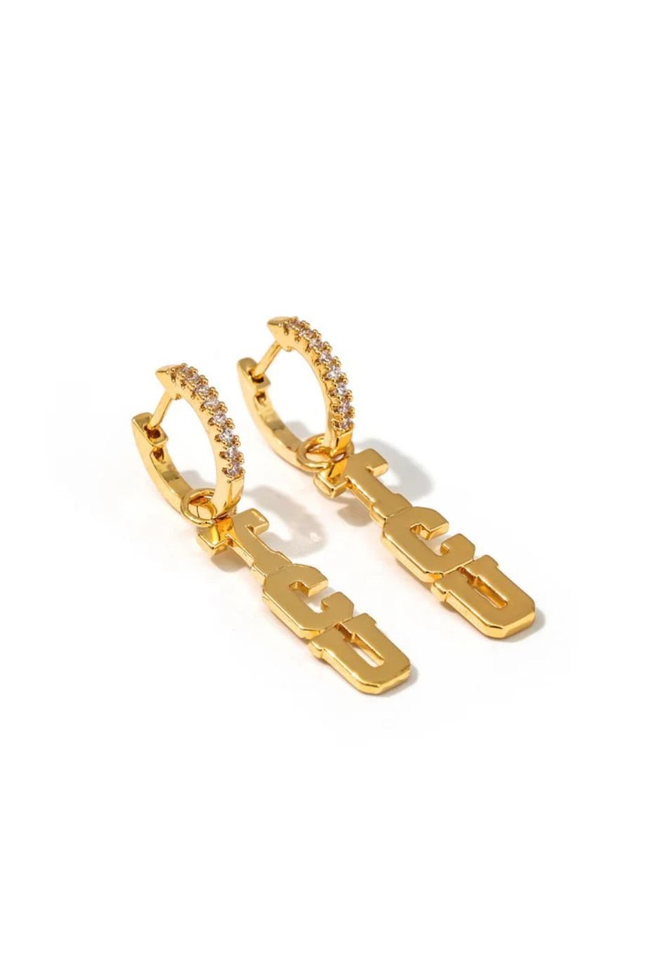 TCU Pennant Pair Earring Set - Color Shout - COLOR GAME