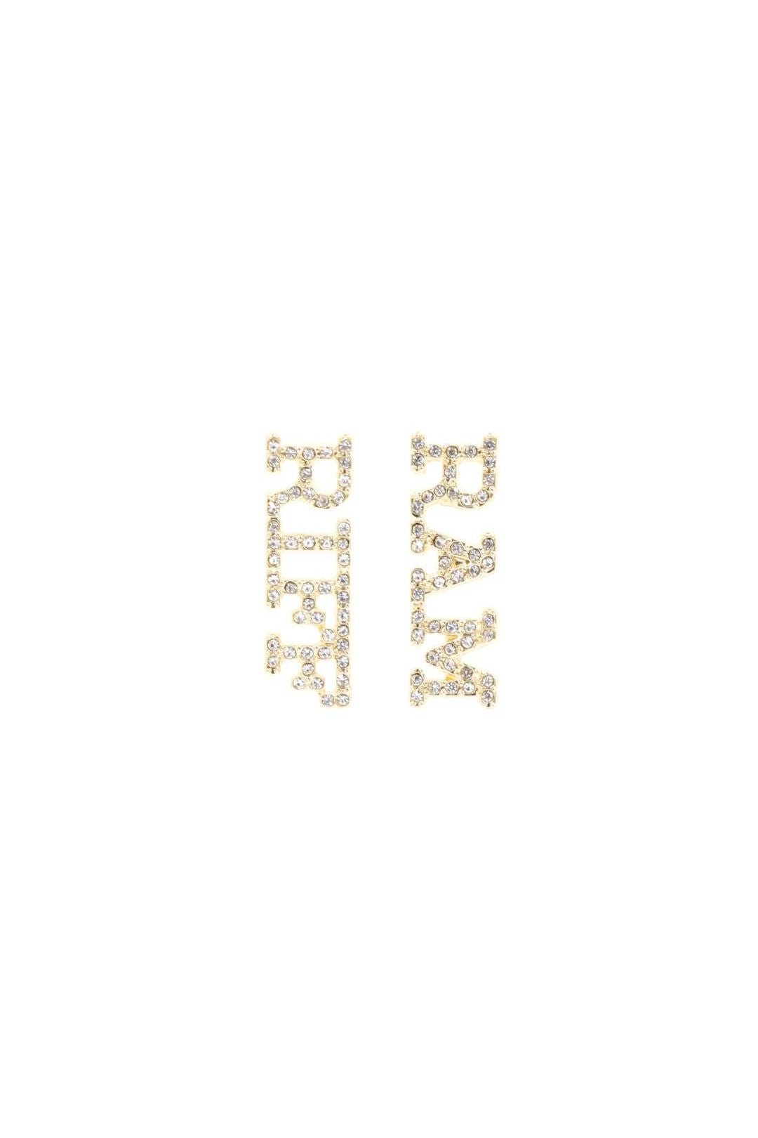 TCU Riff Ram Pavé Rhinestone Stud Earrings - Brianna Cannon - COLOR GAME