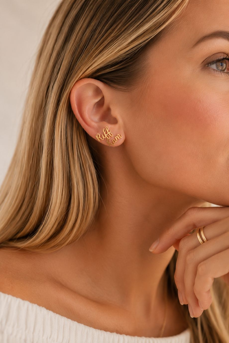 TCU Riff Ram Stud Earrings - Steele Sloan Designs - COLOR GAME