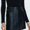 Tera Slate Black High - Rise Mini Skirt - Pistola - COLOR GAME