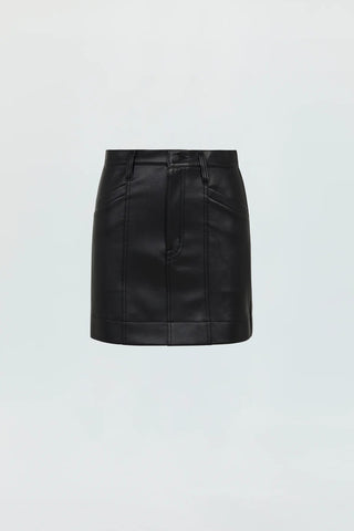 Tera Slate Black High - Rise Mini Skirt - Pistola - COLOR GAME