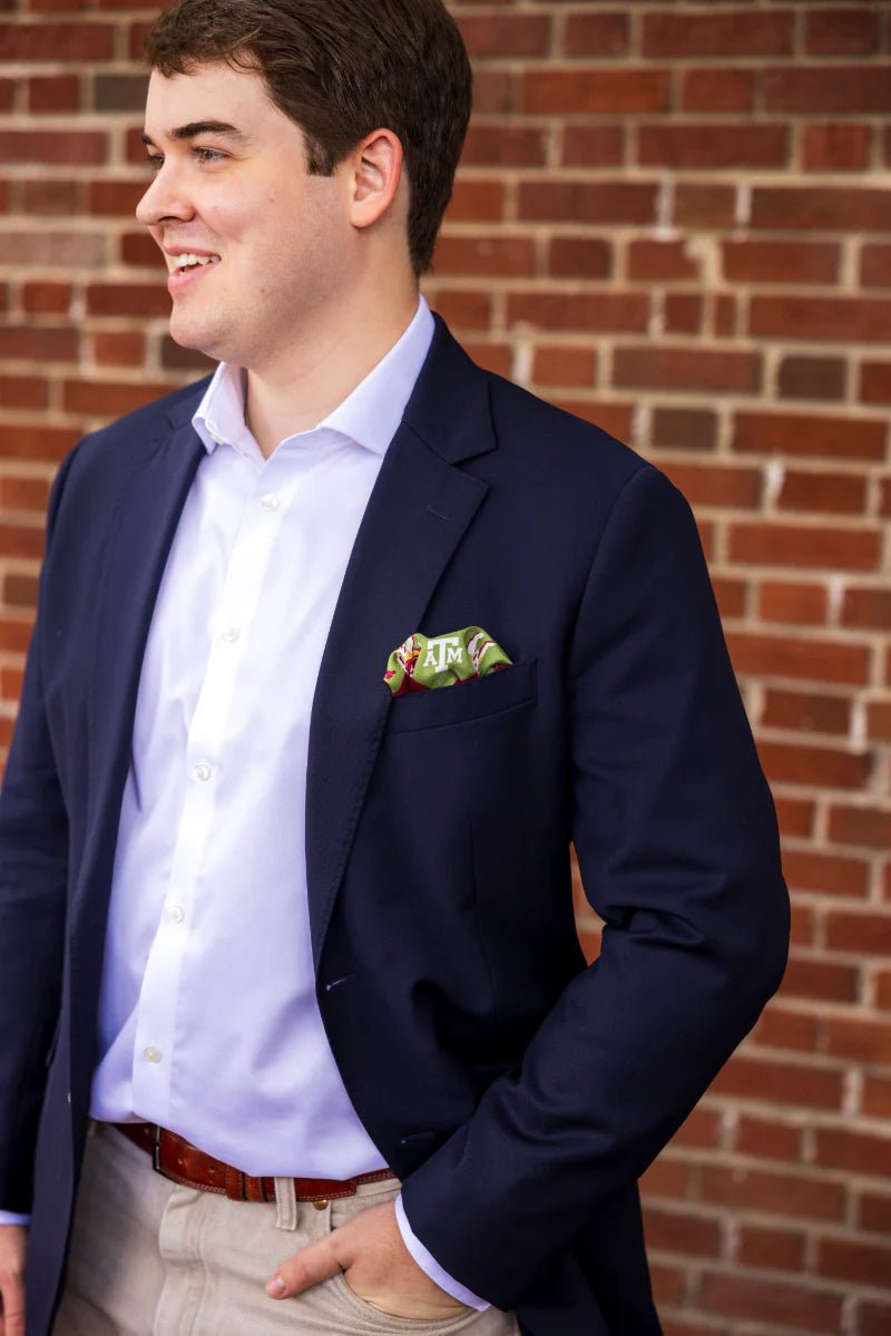 Texas A&M Aggies Pocket Scarf - Saturday Silks - COLOR GAME