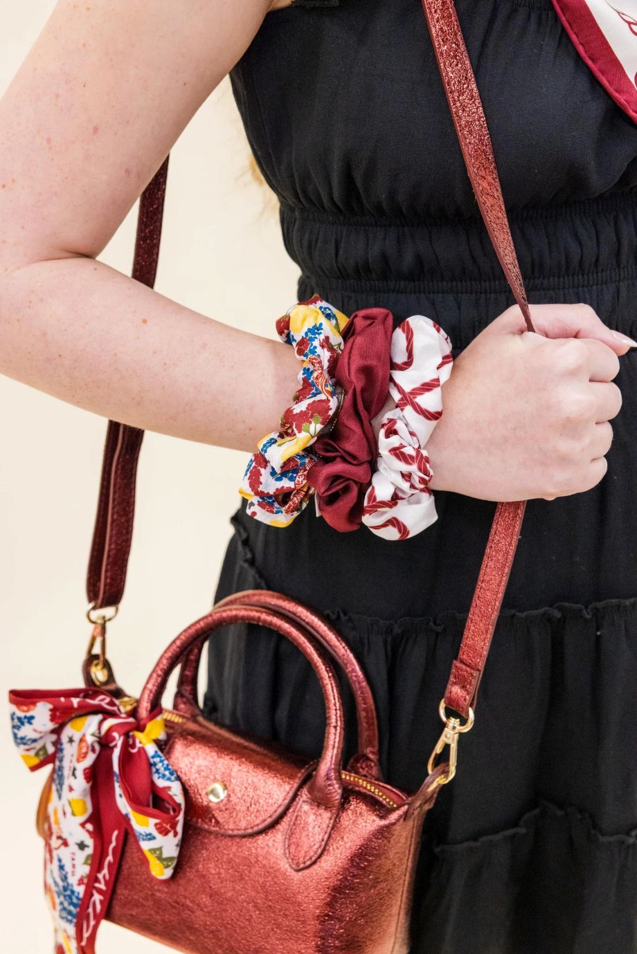 Texas A&M Aggies Scrunchie Set - Saturday Silks - COLOR GAME