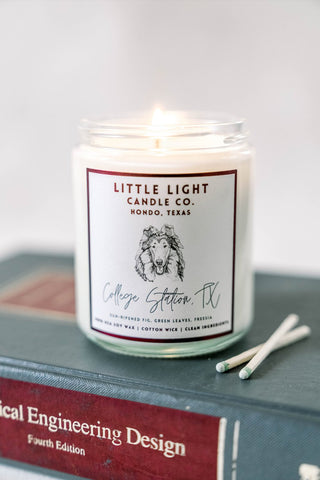 Texas A&M Jar Candle - Little Light Candle Co. - COLOR GAME