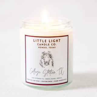 Texas A&M Jar Candle - Little Light Candle Co. - COLOR GAME