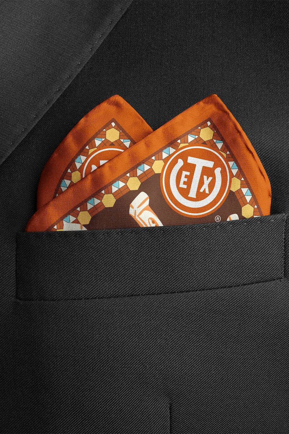 Texas Exes Legacy Pocket Scarf - Saturday Silks - COLOR GAME