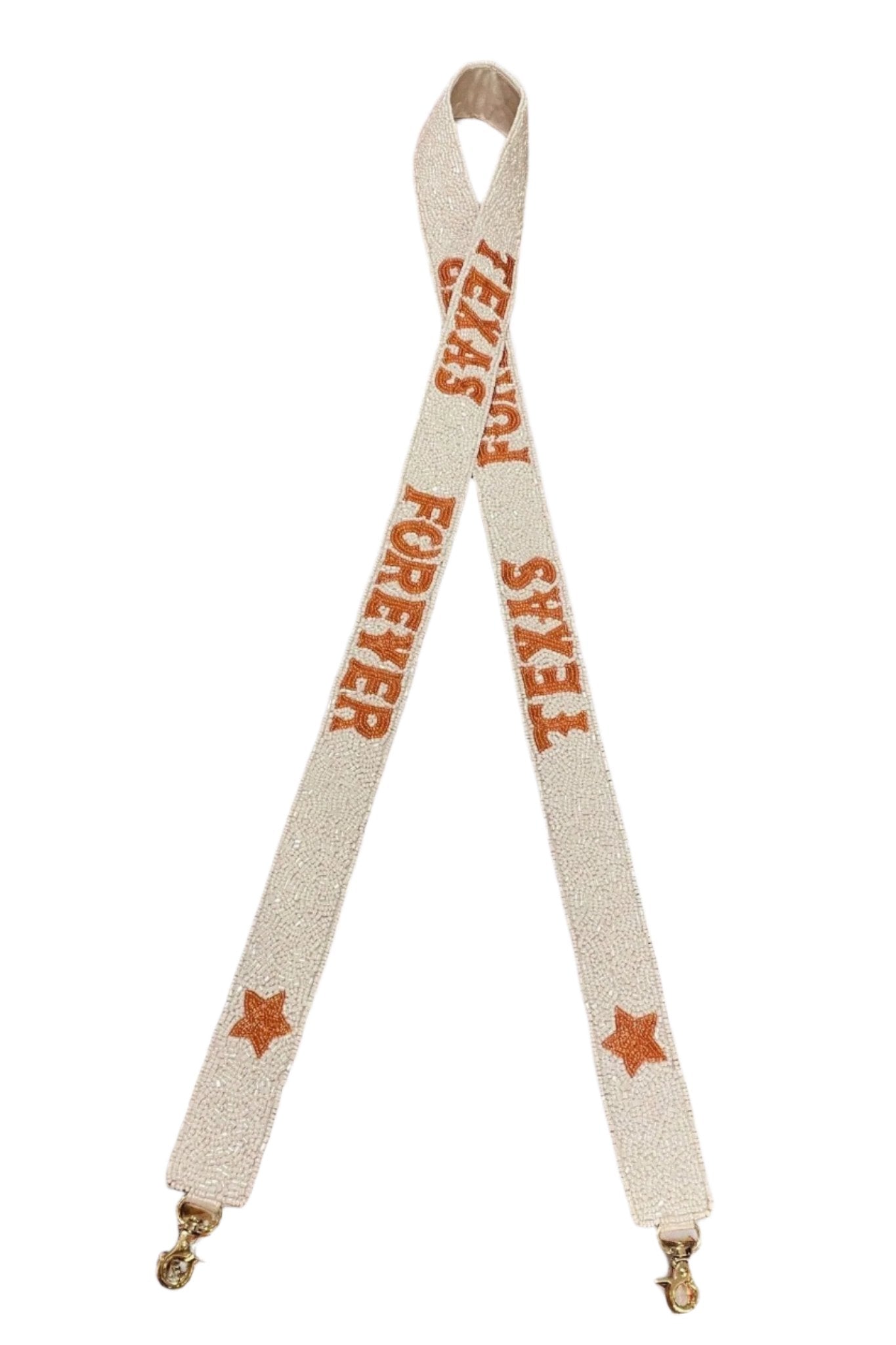 Texas Forever Hand beaded Strap - Gameday Luxe - COLOR GAME