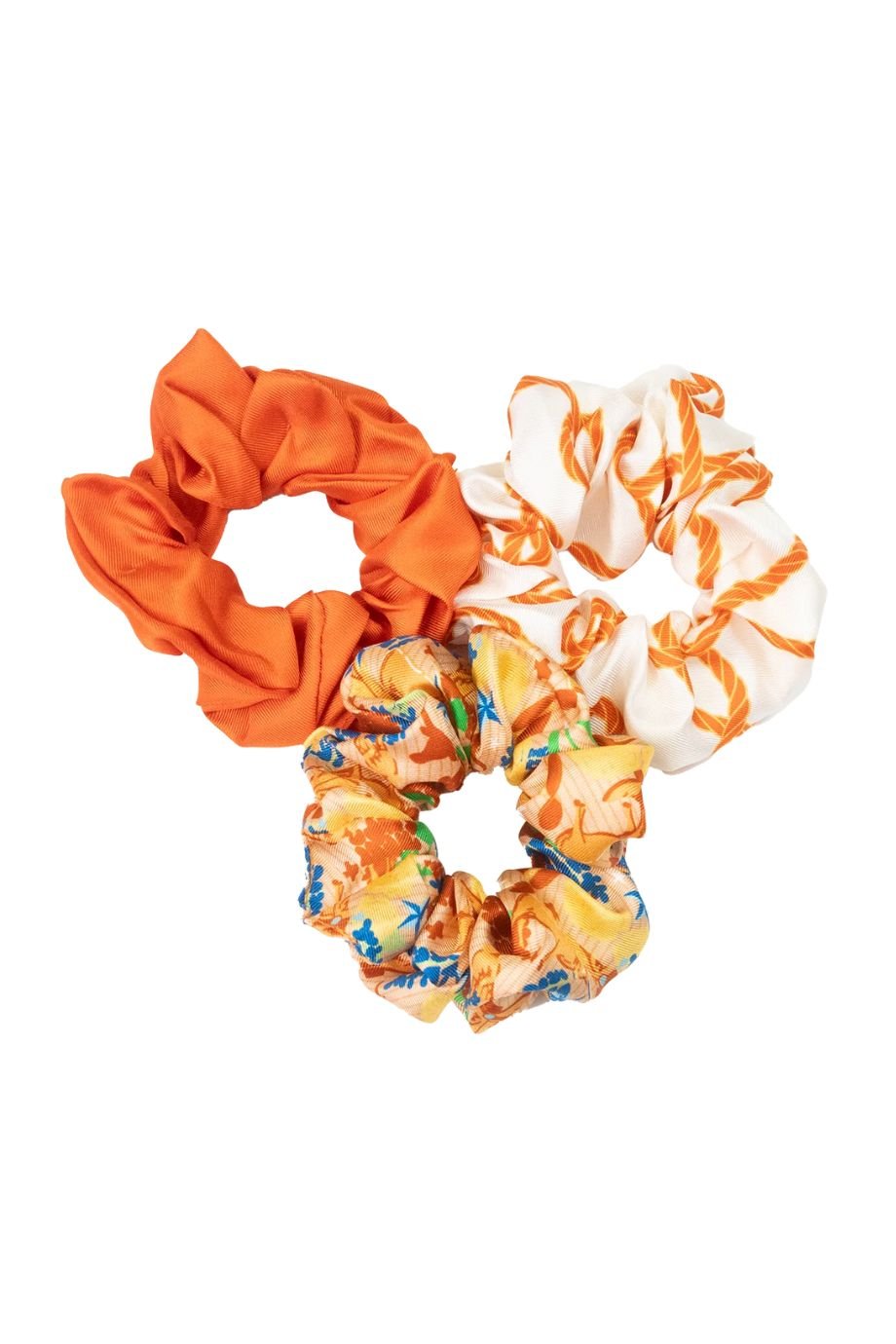 Texas Longhorns Scrunchie Set - Saturday Silks - COLOR GAME