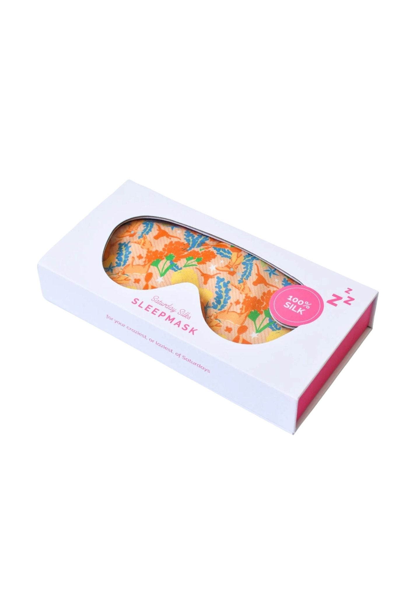 Texas Longhorns Sleepmask - Saturday Silks - COLOR GAME