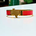 Texas Map Bangle Bracelet Red - Gameday Luxe - COLOR GAME