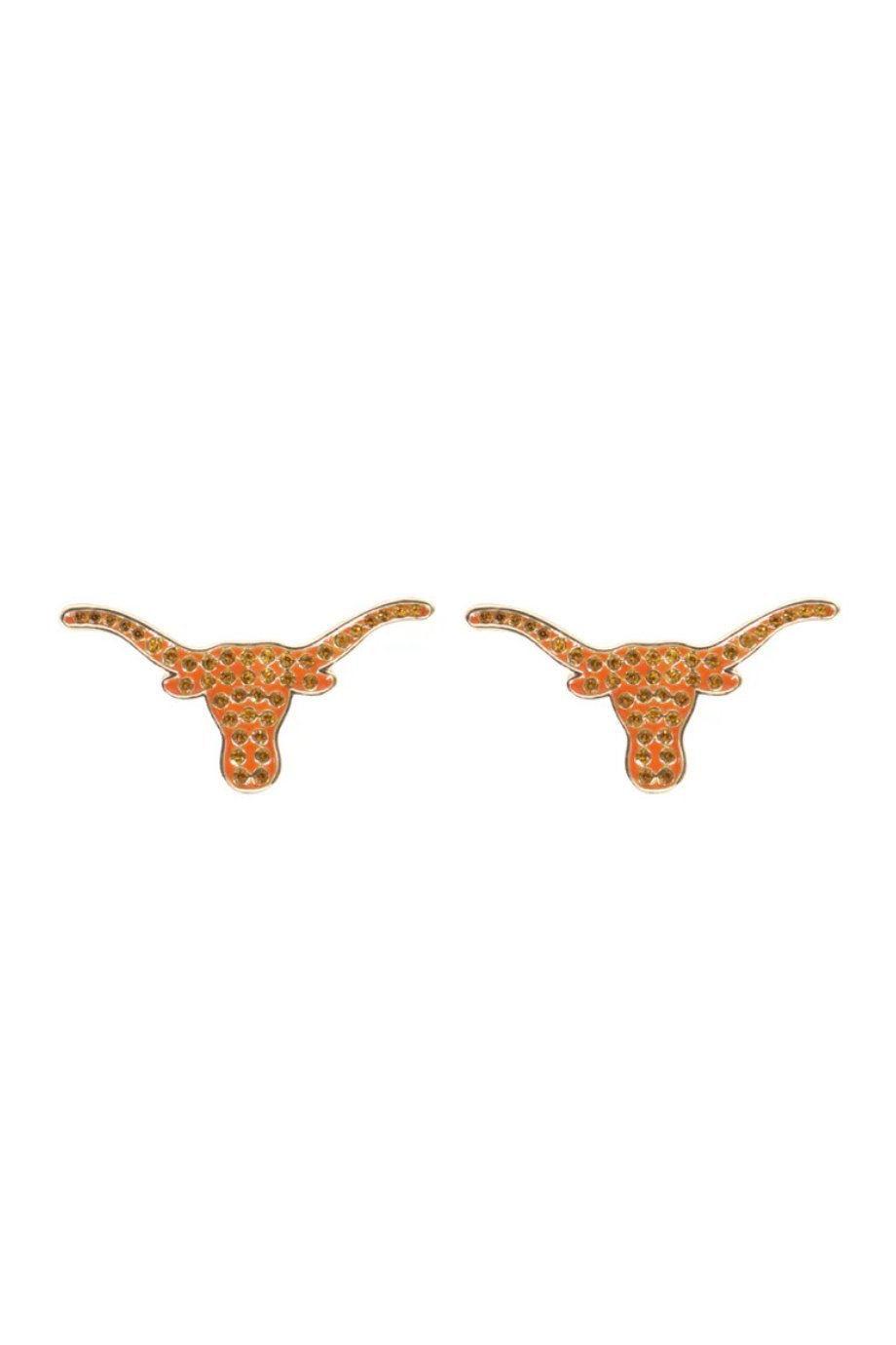 Texas Pavé Logo Studs - Brianna Cannon - COLOR GAME