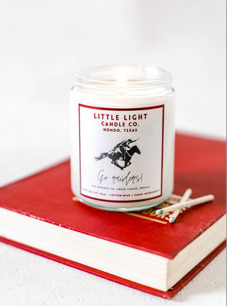 Texas Tech Jar Candle - Little Light Candle Co. - COLOR GAME