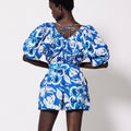 Thalia Romper Azure - Cleobella - COLOR GAME