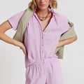 The Barry Short Lilac Gauze - The Shirt by Rochelle Behrens - COLOR GAME