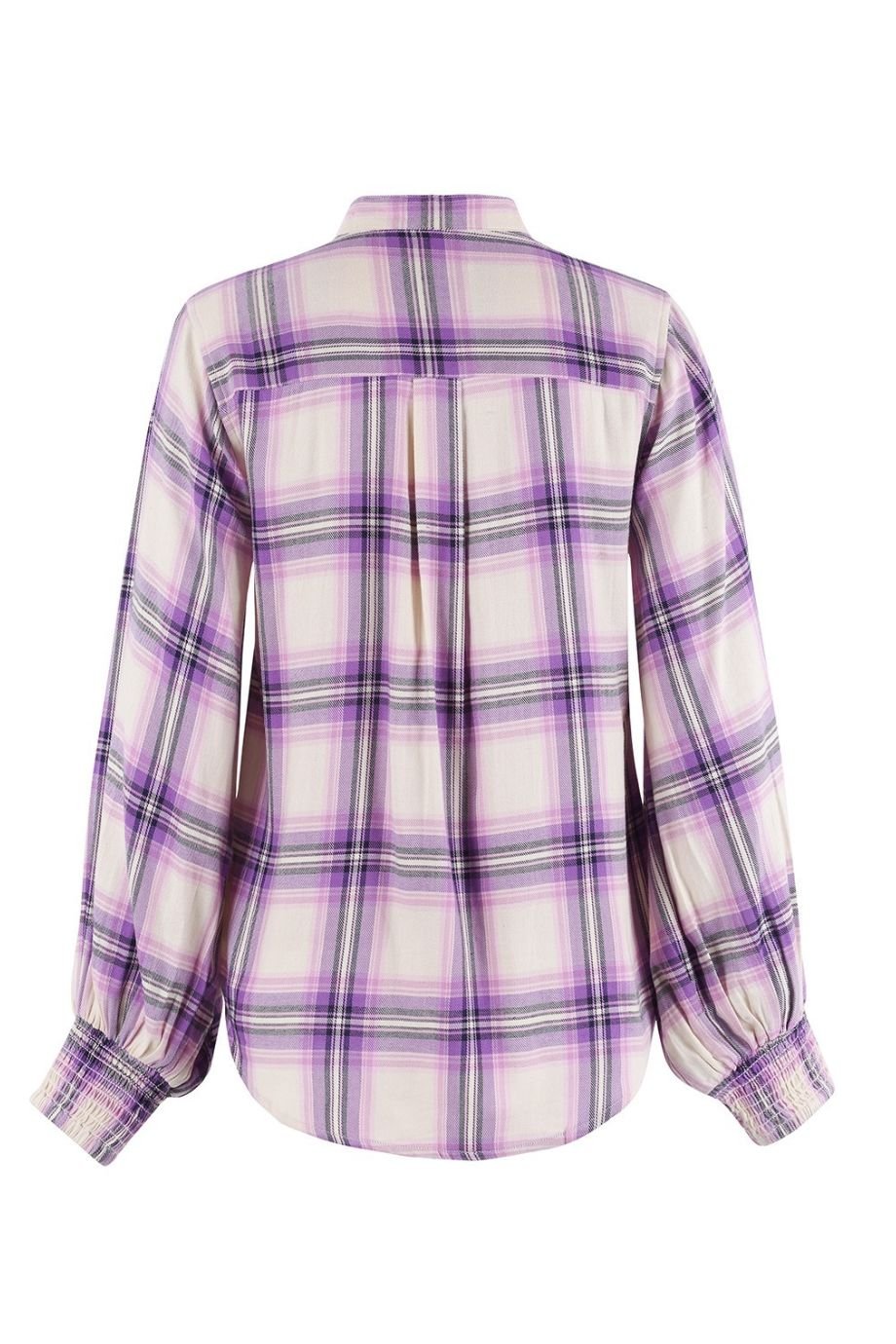 The Finn Shirt Lavender Plaid - The Shirt by Rochelle Behrens - COLOR GAME