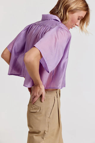 The Hayden Shirt Lilac - The Shirt by Rochelle Behrens - COLOR GAME