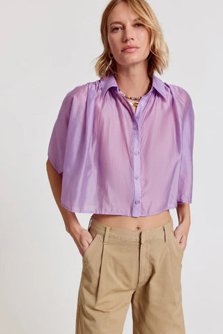 The Hayden Shirt Lilac - The Shirt by Rochelle Behrens - COLOR GAME