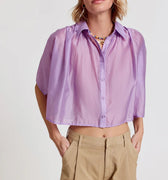 The Hayden Shirt Lilac - The Shirt by Rochelle Behrens - COLOR GAME