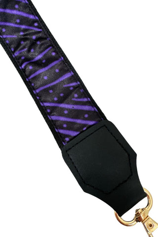 The Jules Scarf Strap Purple - Gameday Luxe - COLOR GAME