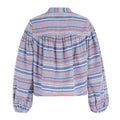 The Logan Shirt Blue + Orange Stripe - The Shirt by Rochelle Behrens - COLOR GAME