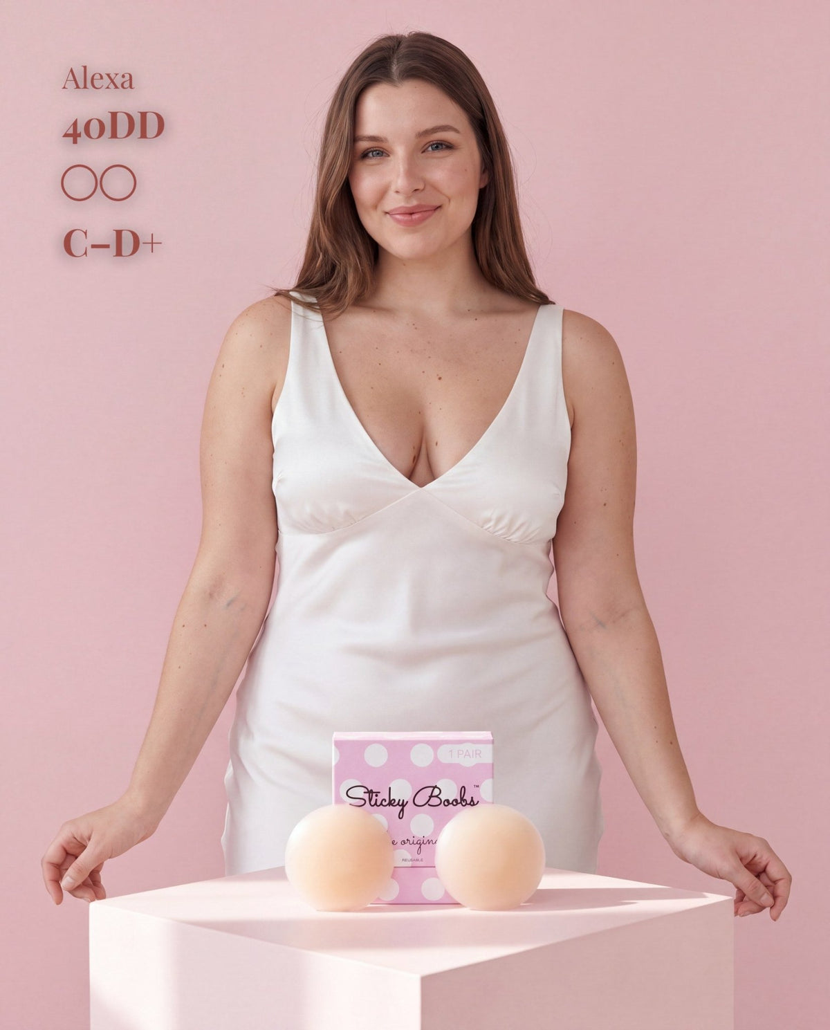 The Original Sticky Boobs – Adhesive Silicone Nipple Covers - Sticky Boobs - COLOR GAME