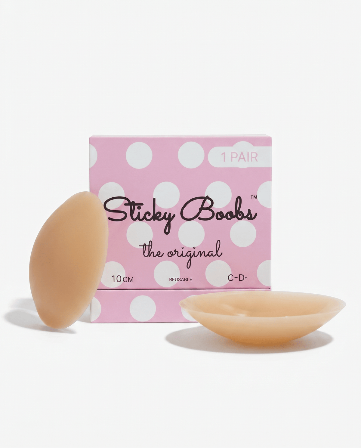The Original Sticky Boobs – Adhesive Silicone Nipple Covers - Sticky Boobs - COLOR GAME
