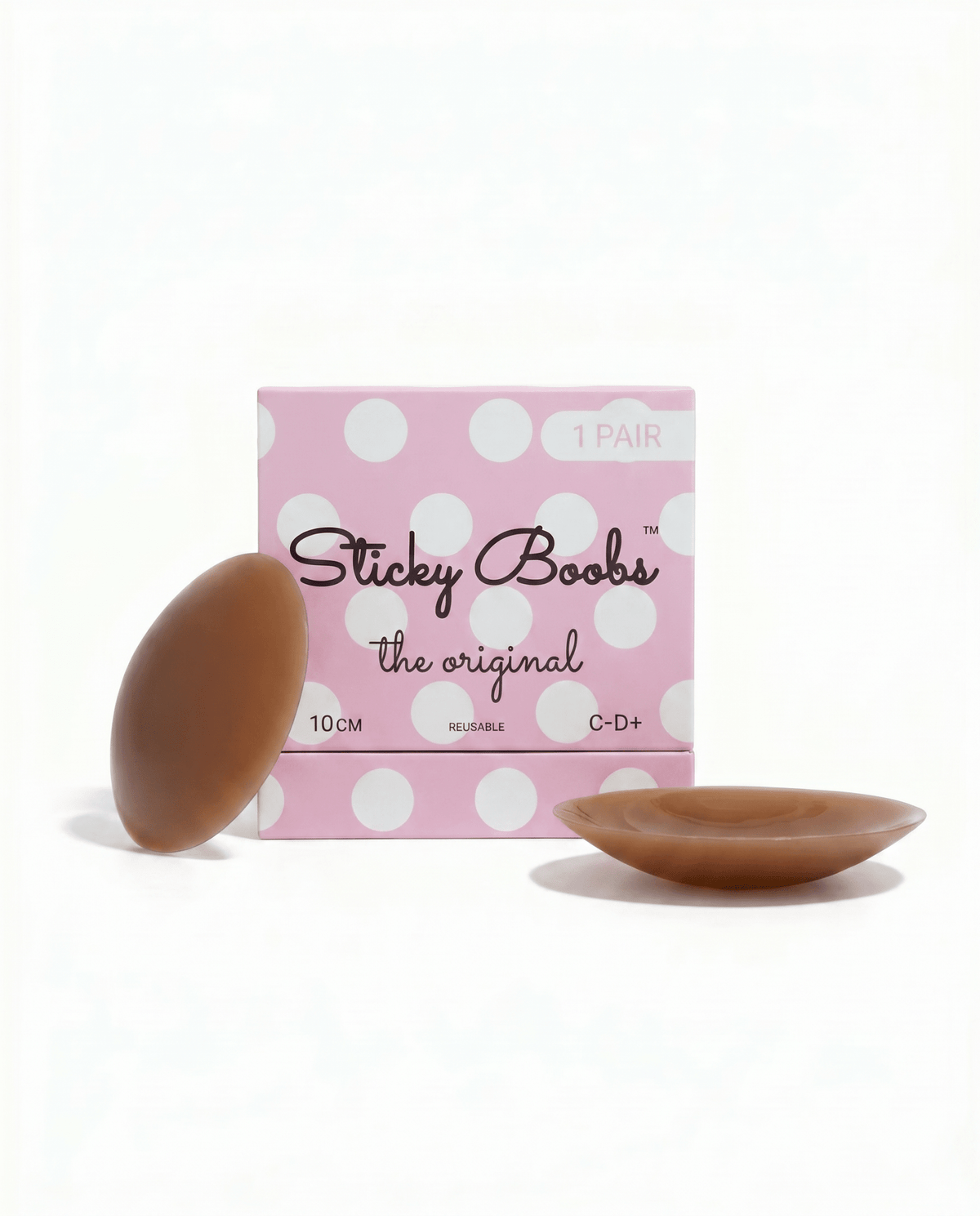 The Original Sticky Boobs – Adhesive Silicone Nipple Covers - Sticky Boobs - COLOR GAME