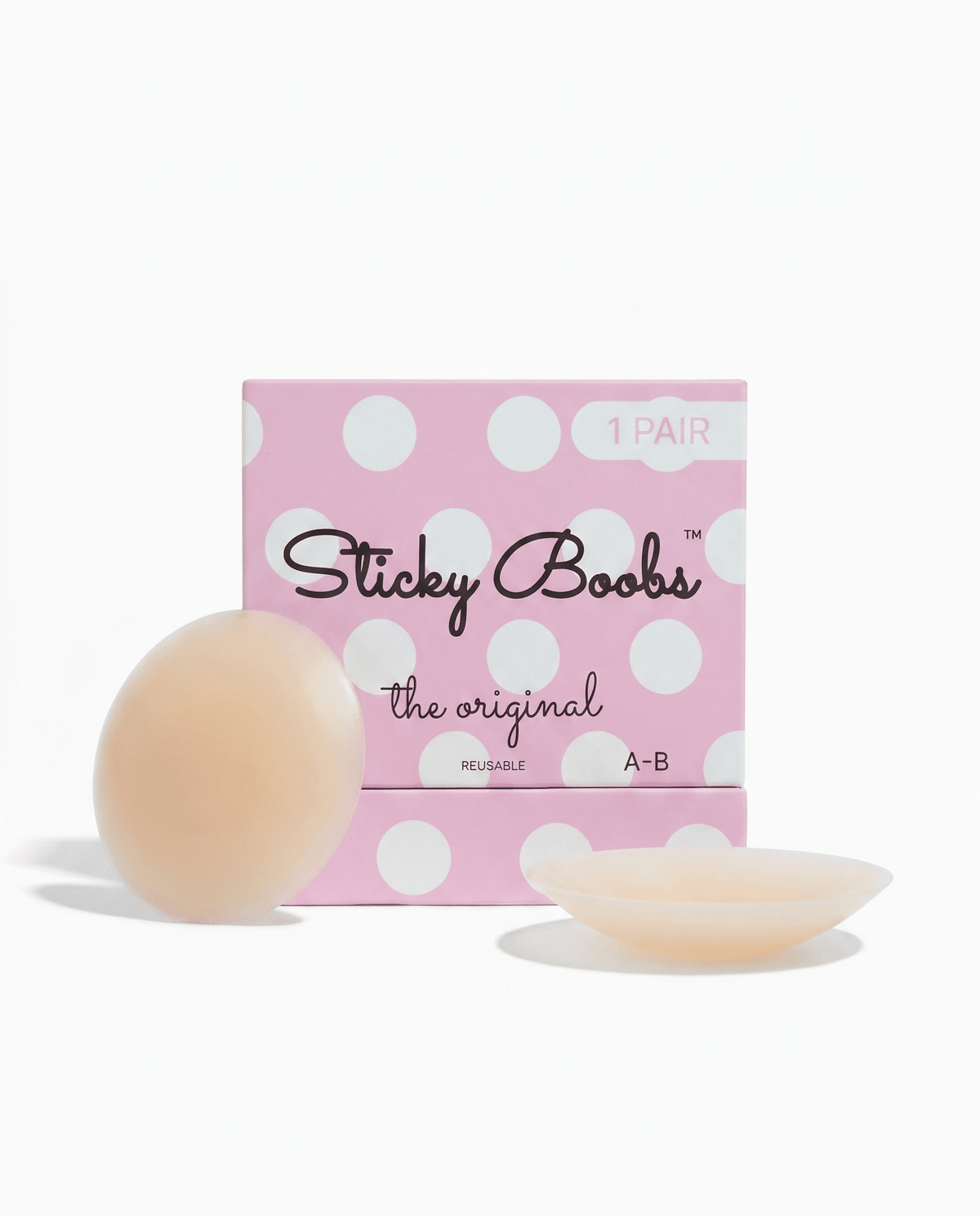 The Original Sticky Boobs – Adhesive Silicone Nipple Covers - Sticky Boobs - COLOR GAME